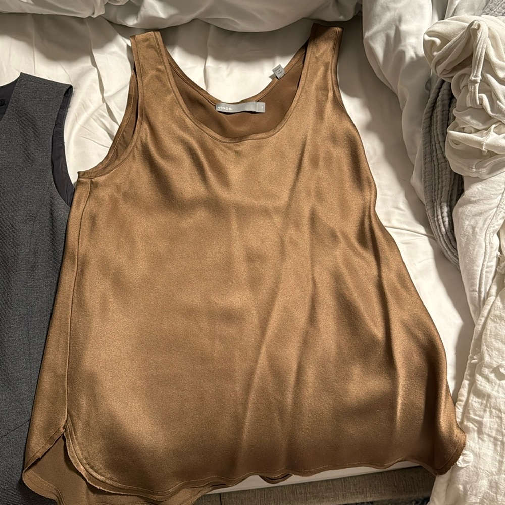 Vince silk top
